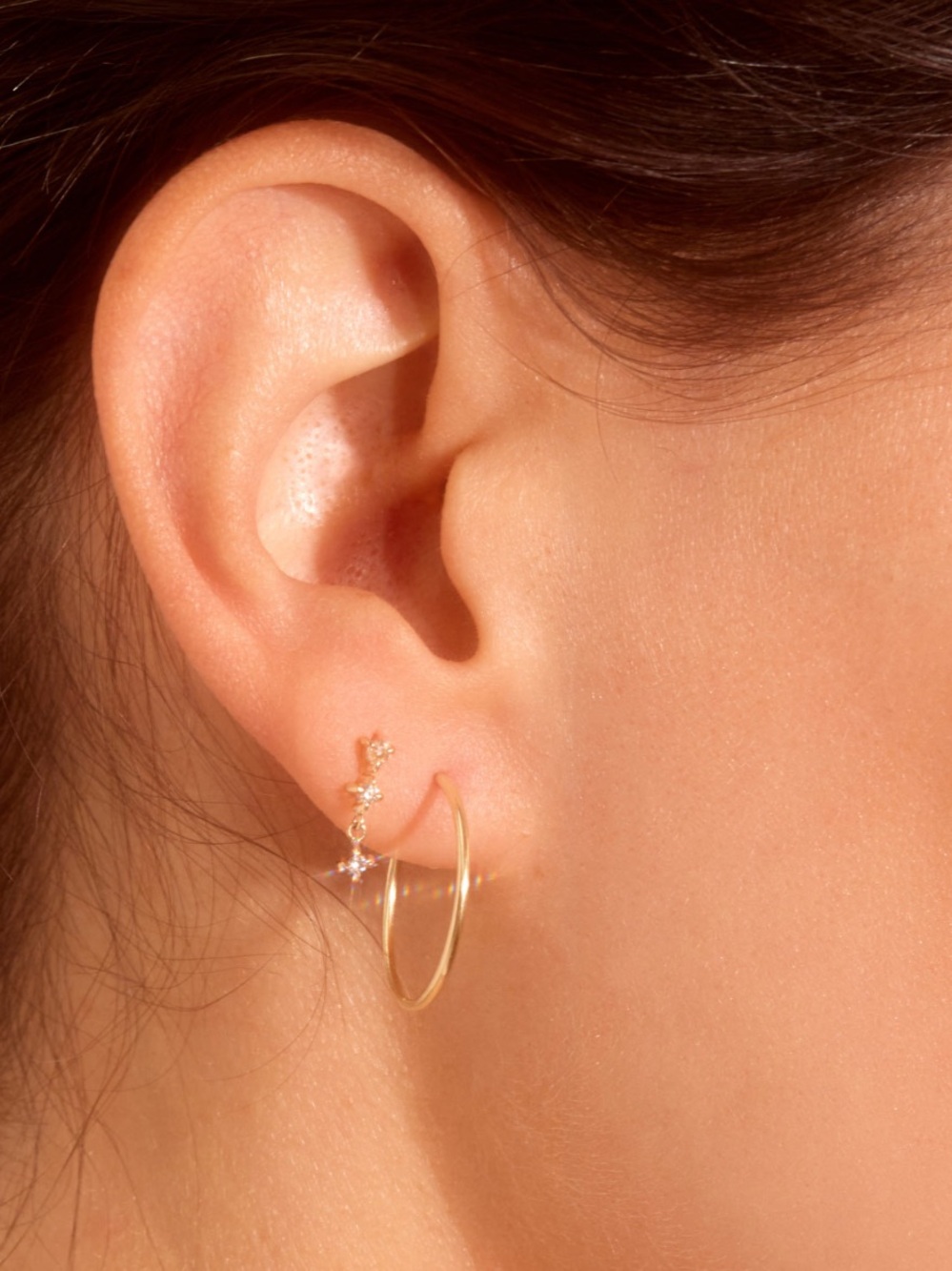 CATBIRD Big Never-Ending Hoop Earrings (pair)